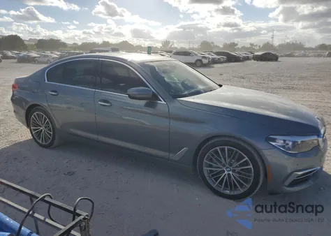2018 BMW 530 I из США, поврежденный, VIN WBAJA5C54JWA38707